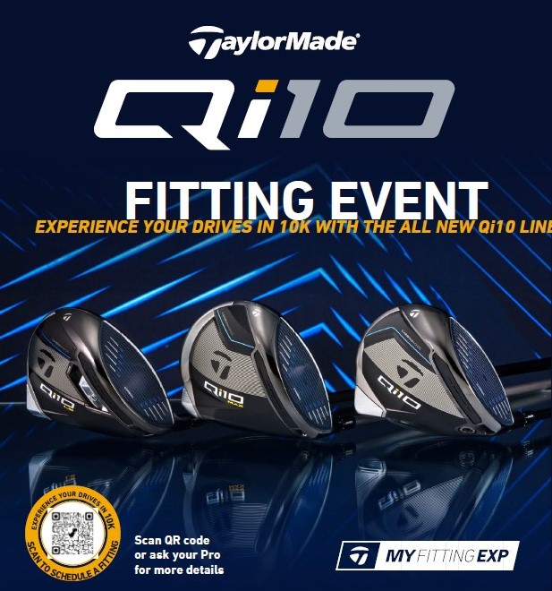 TaylorMade Fitting Event Poster